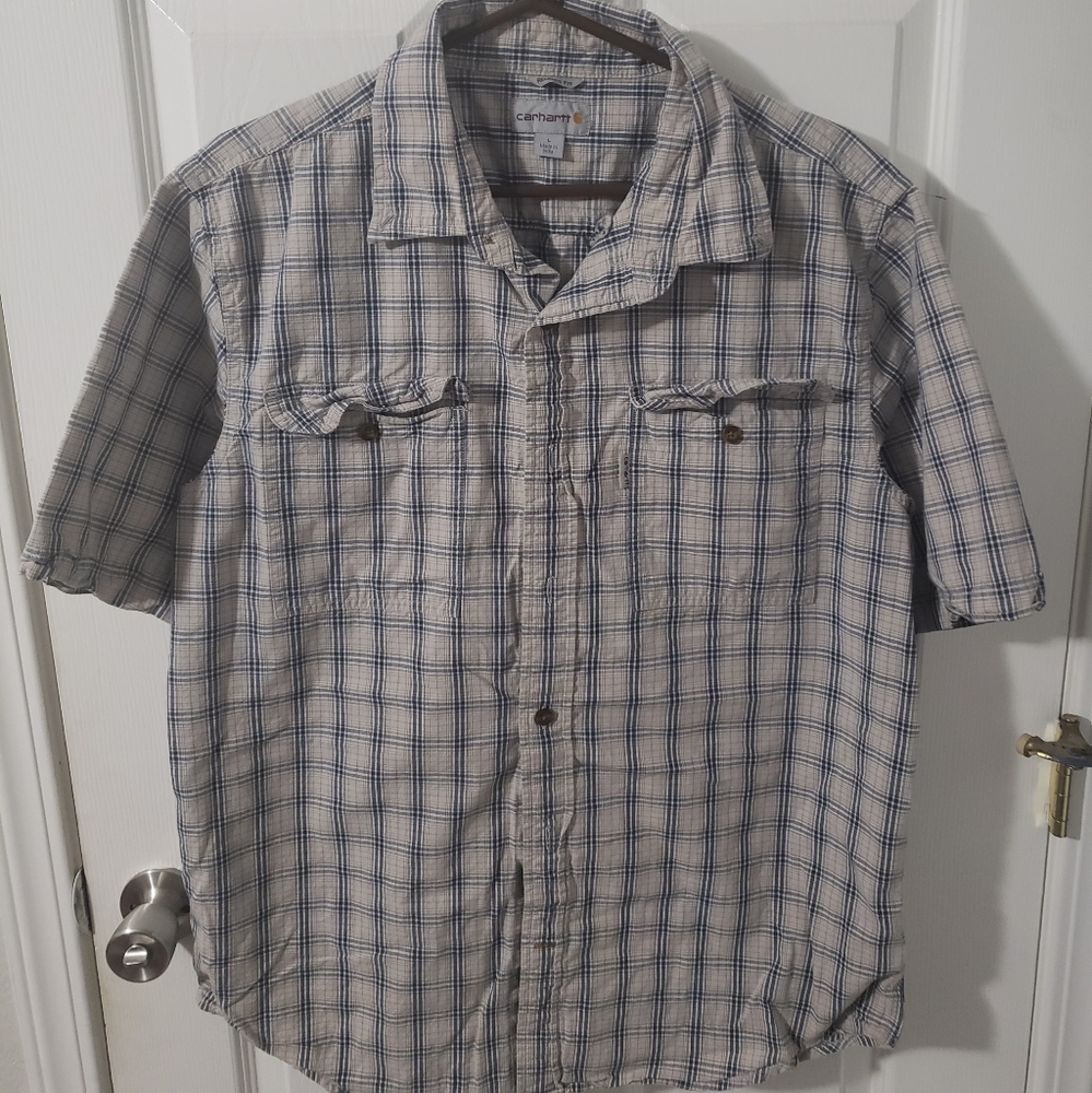 Carhartt Button Up Shirt Size Large